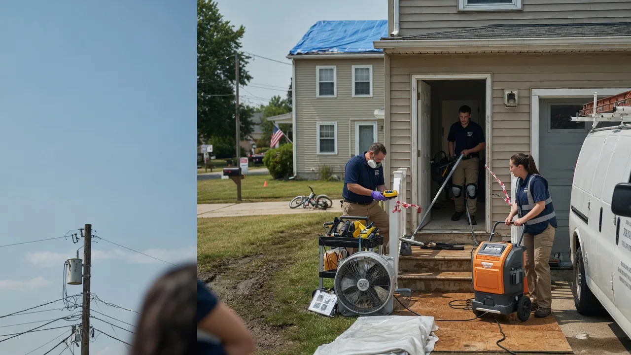 Water Damage Repair in Baskerville, VA near me